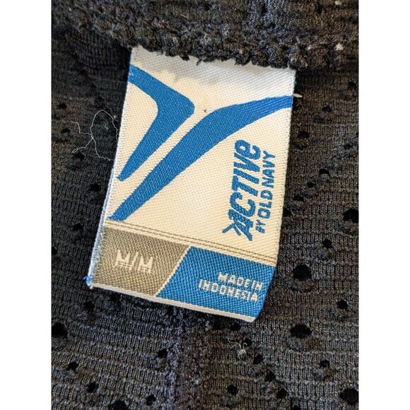 Old Navy Active Womens M Tank Top Black Perforated Pullover Athletic Sleeveless - Picture 5 of 7